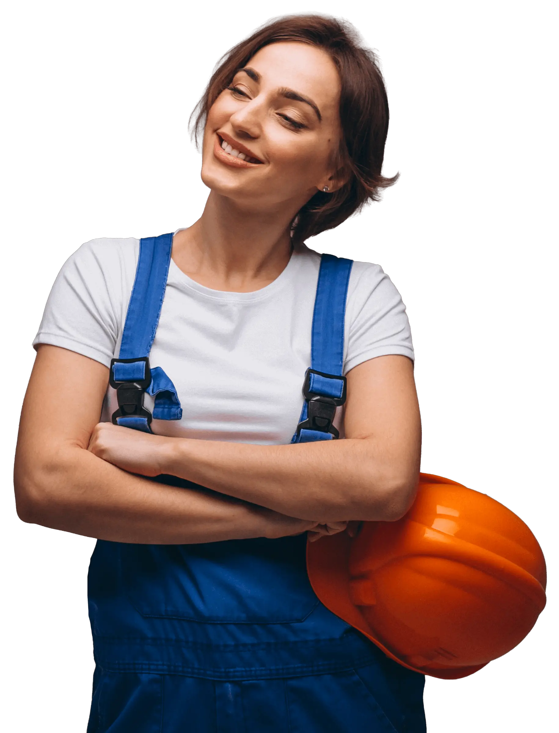 Handwerkerin mit Malerrolle - Digitale Lösungen für das Handwerk